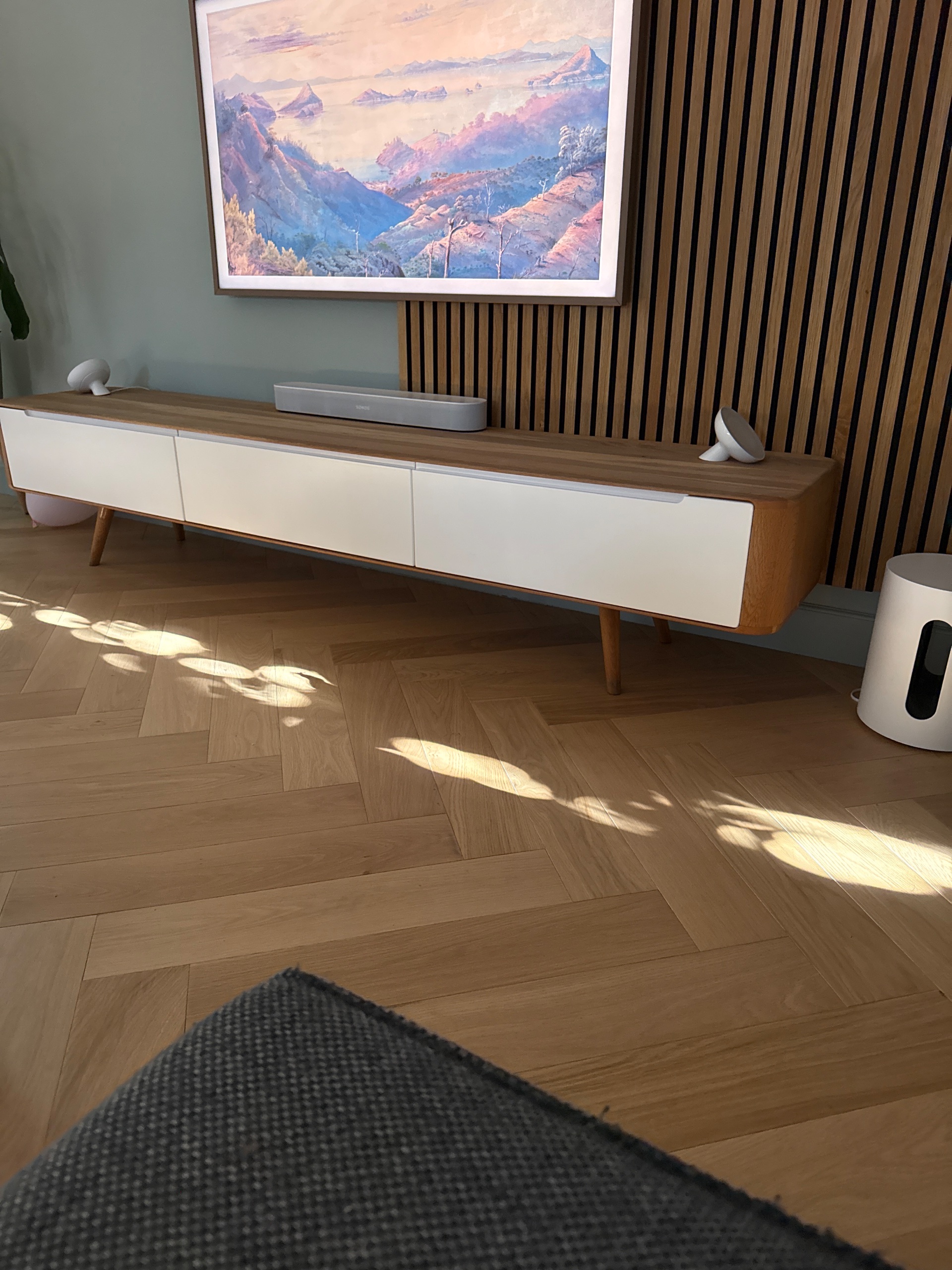 Mooie vloer met houtpanelen, foto 1